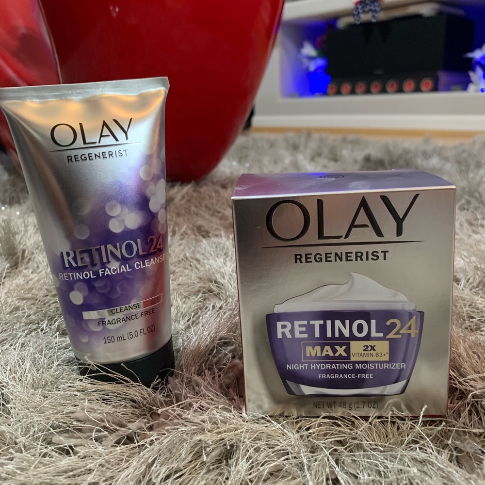 Olay Retinol 24 Cleanser & Moisturizer